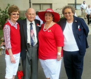 7 Guest speaker P.Q. Gardner, with his 2 daughters, Brenda and Bonnie, and State Rep. Sheilla Lampkin