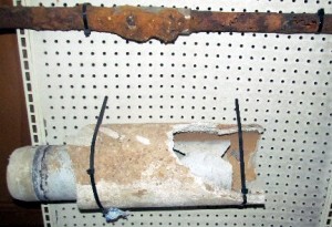 Samples of current failing water mains