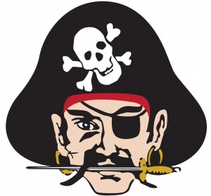 DC logo pirate