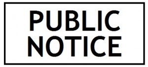 Public notice legal