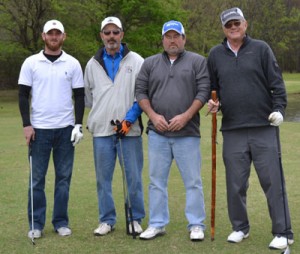 Cablevision’s team placed first in the first flight of the Southeast Arkansas Health Foundation Golf Tournament
