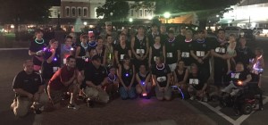 Glow run participants.