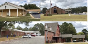 Polling places churches