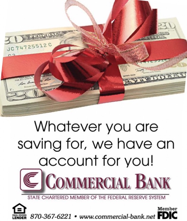 Whatever You Are Saving For, Commercial Bank Can Help Monticello Live