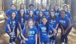 2018 MHS Billies cheerleaders