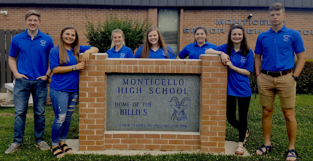 MHS Renaissance Team Officers For 20182019 School Year Monticello Live