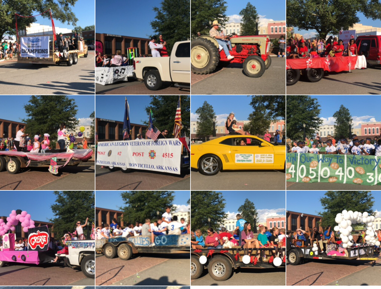 Parade Float Winners Receive Checks & Video from County Fair
