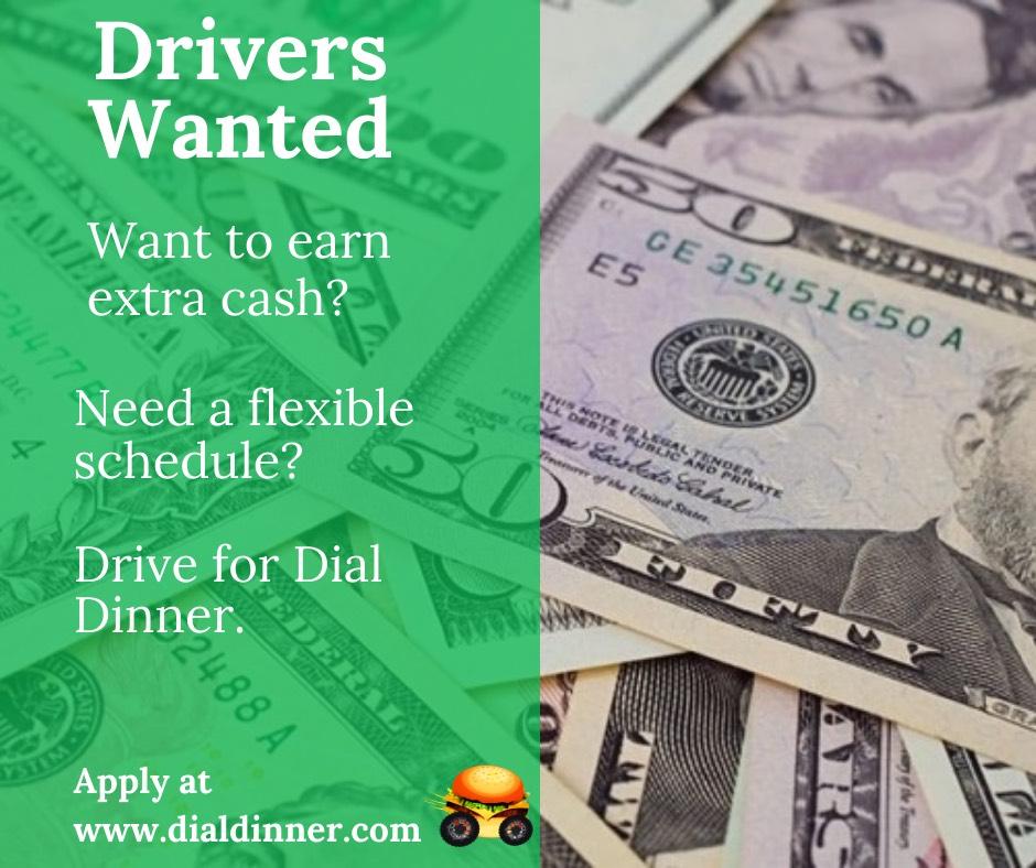 DialDinnerWeekendDriversNeeded