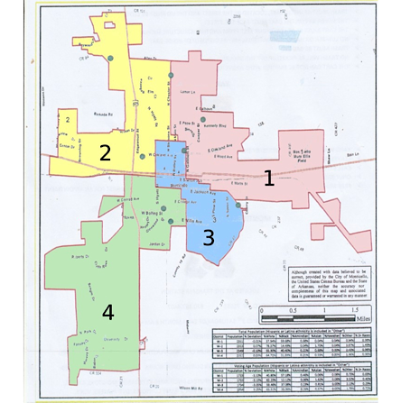 City Council wards