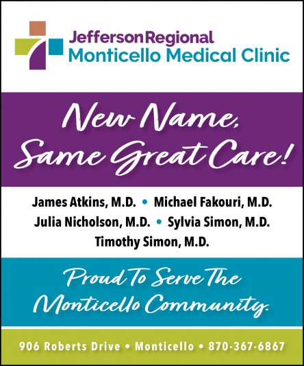 Jefferson Regional Monticello Medical Clinic, New Name, Same Great Care!