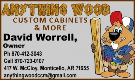 ANYTHING WOOD, CUSTOM CABINETS & MORE