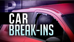 Car theft burglary break in vehicle