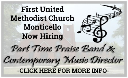 FUMC Monticello Looking For Part Time Praise Band & Contemporary Music Director