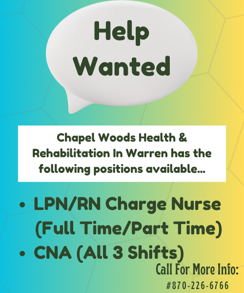 Chapel Woods Help Wanted Ad March2023 (500 × 600 px)