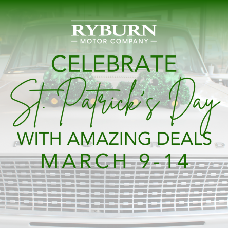 Celebrate St. Patrick's Day At Ryburn's With Amazing Deals