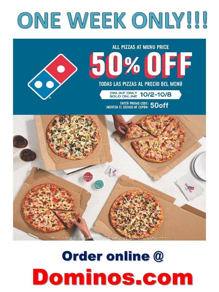 Dominos50offOct2023