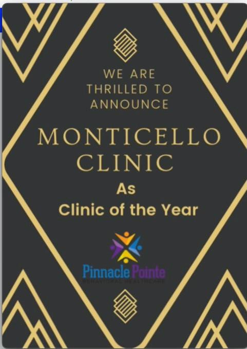 PinaclePointeMonticelloClinicOfTheYear2023