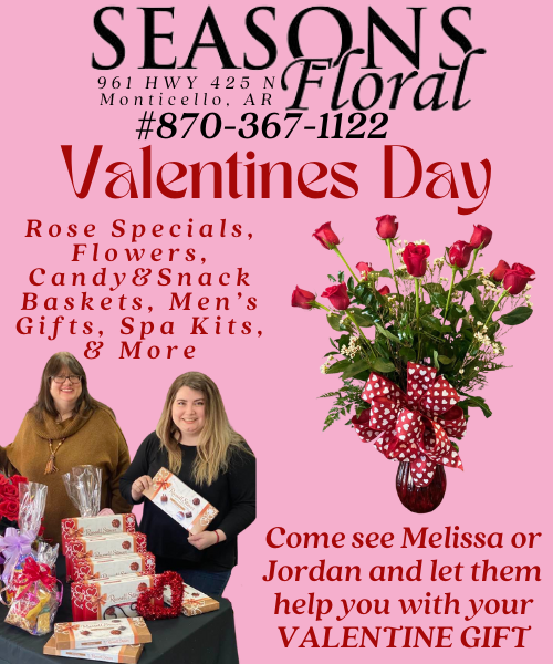 Season Floral & Gifts Valentine Day Ad 2024