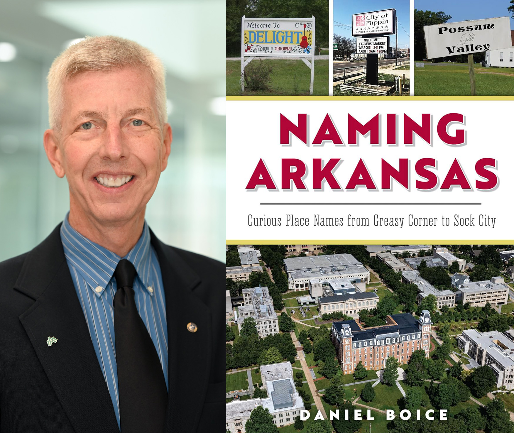 UAM Dan Boice Naming Arkansas Book Cover
