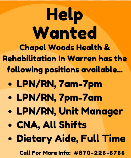 Chapel Woods Help Wanted Ad March 19, 2024(500 × 600 px)