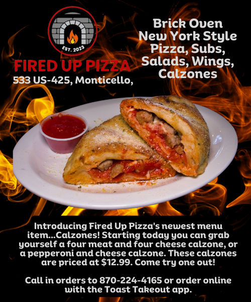 Fired Up Pizza Introduces New Menu Item, Calzones!
