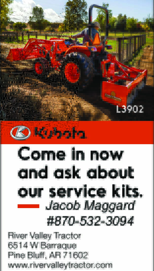 River Valley Tractor In White Hall, Come See Jacob Maggard About Your New Kubota