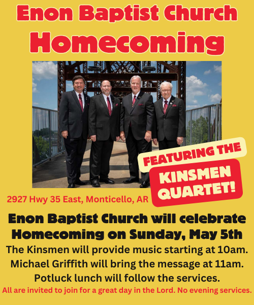 Enon Baptist Church Homecoming 2024