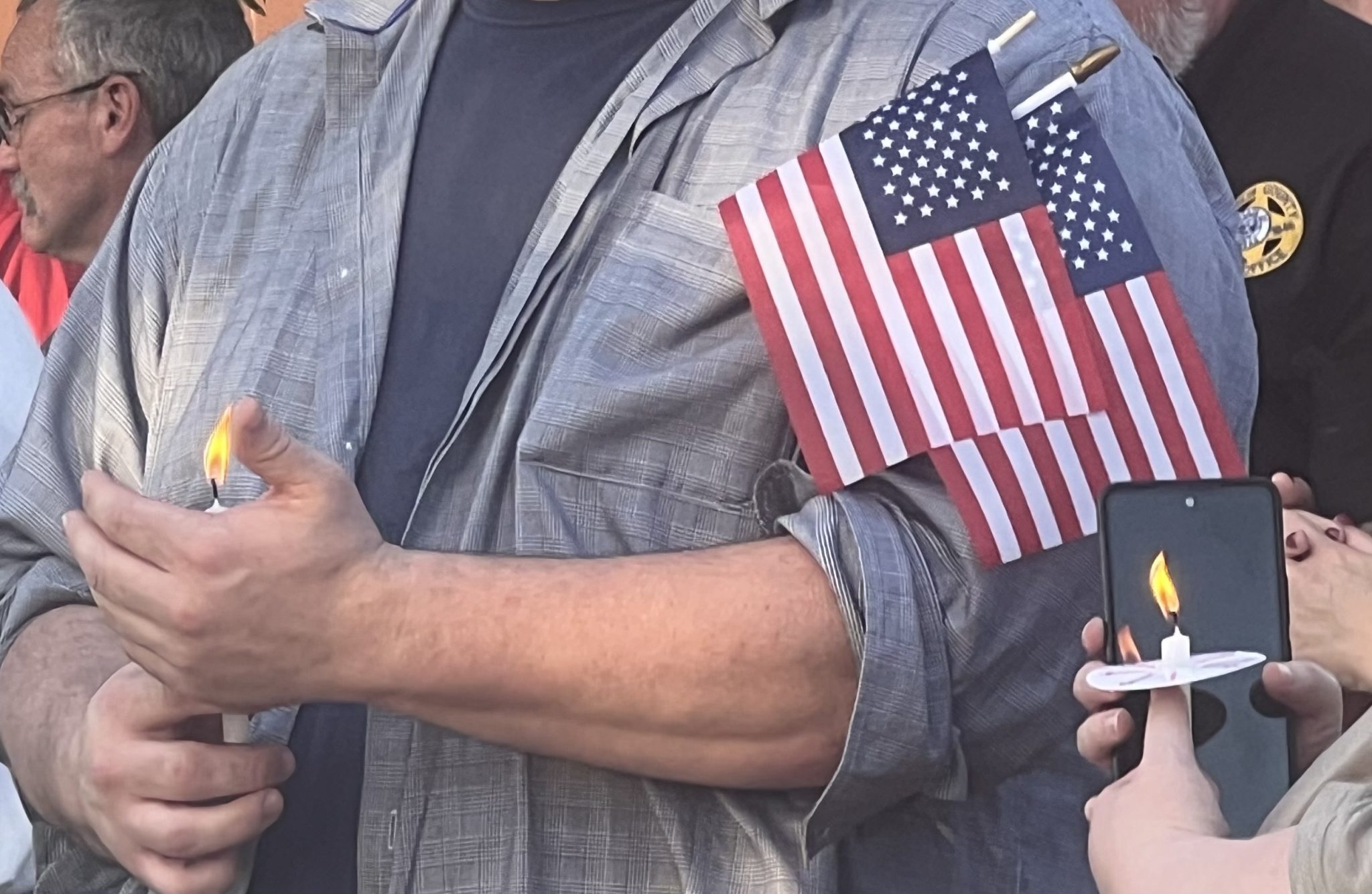 Vigil for charlie kirk near me